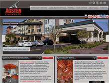 Tablet Screenshot of agstenconstruction.com